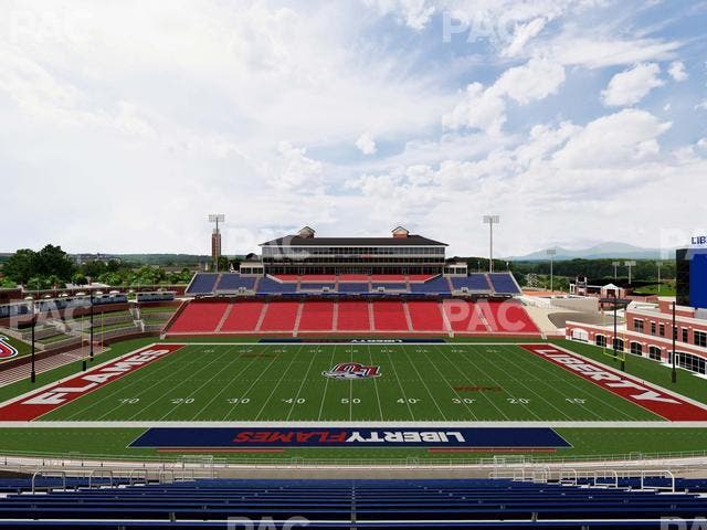 Williams Stadium - Section 214 Seat View