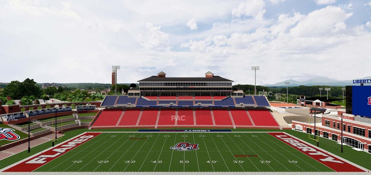 Williams Stadium - Section 214 Seat View