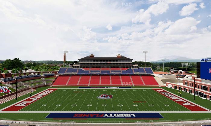 Williams Stadium - Section 214 Seat View