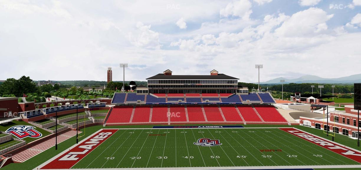 Williams Stadium - Section 215 Seat View