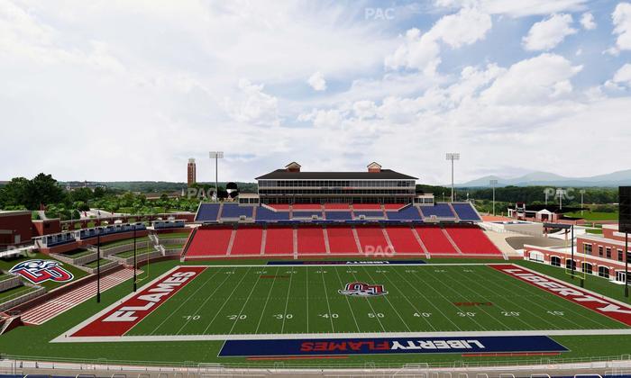 Williams Stadium - Section 215 Seat View