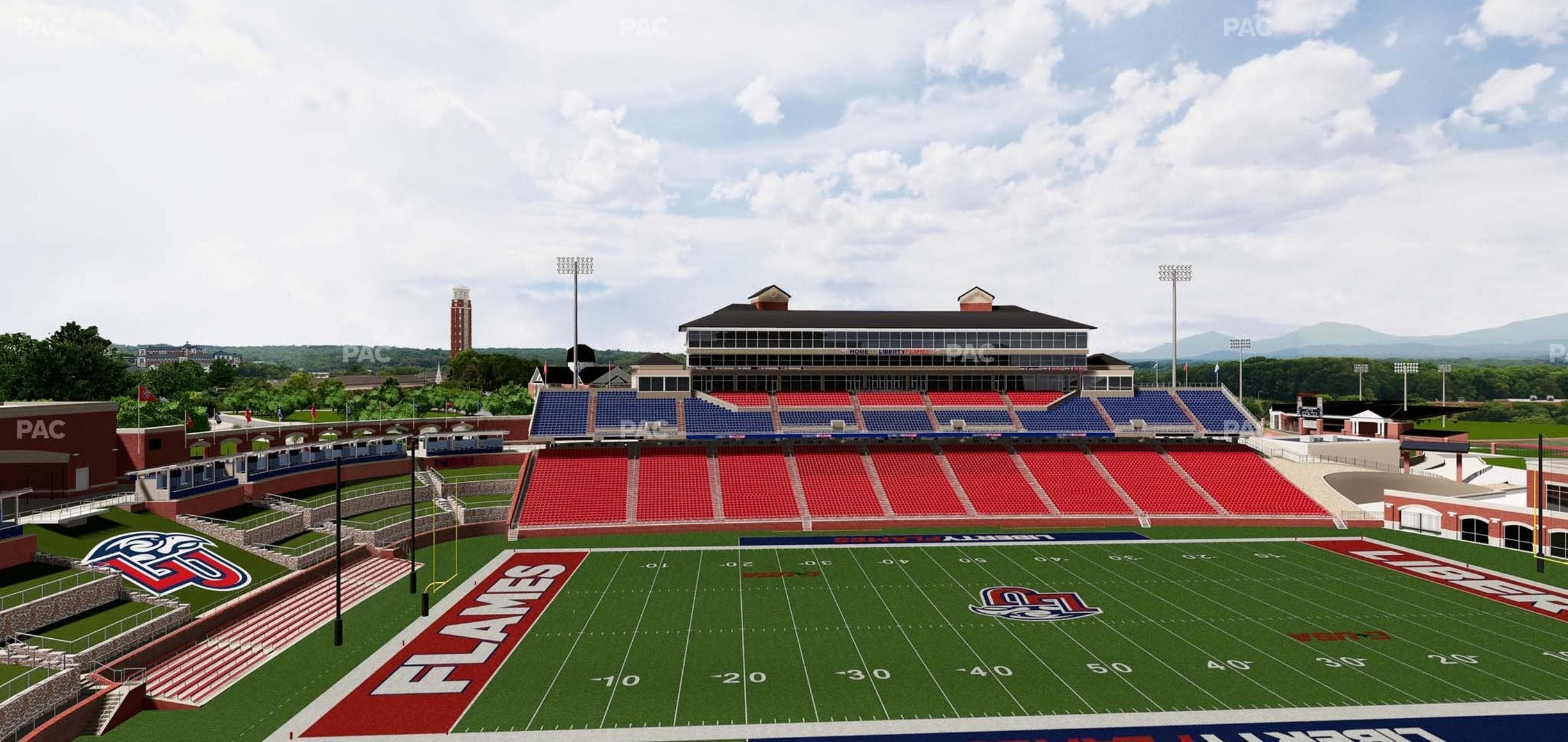 Williams Stadium - Section 216 Seat View