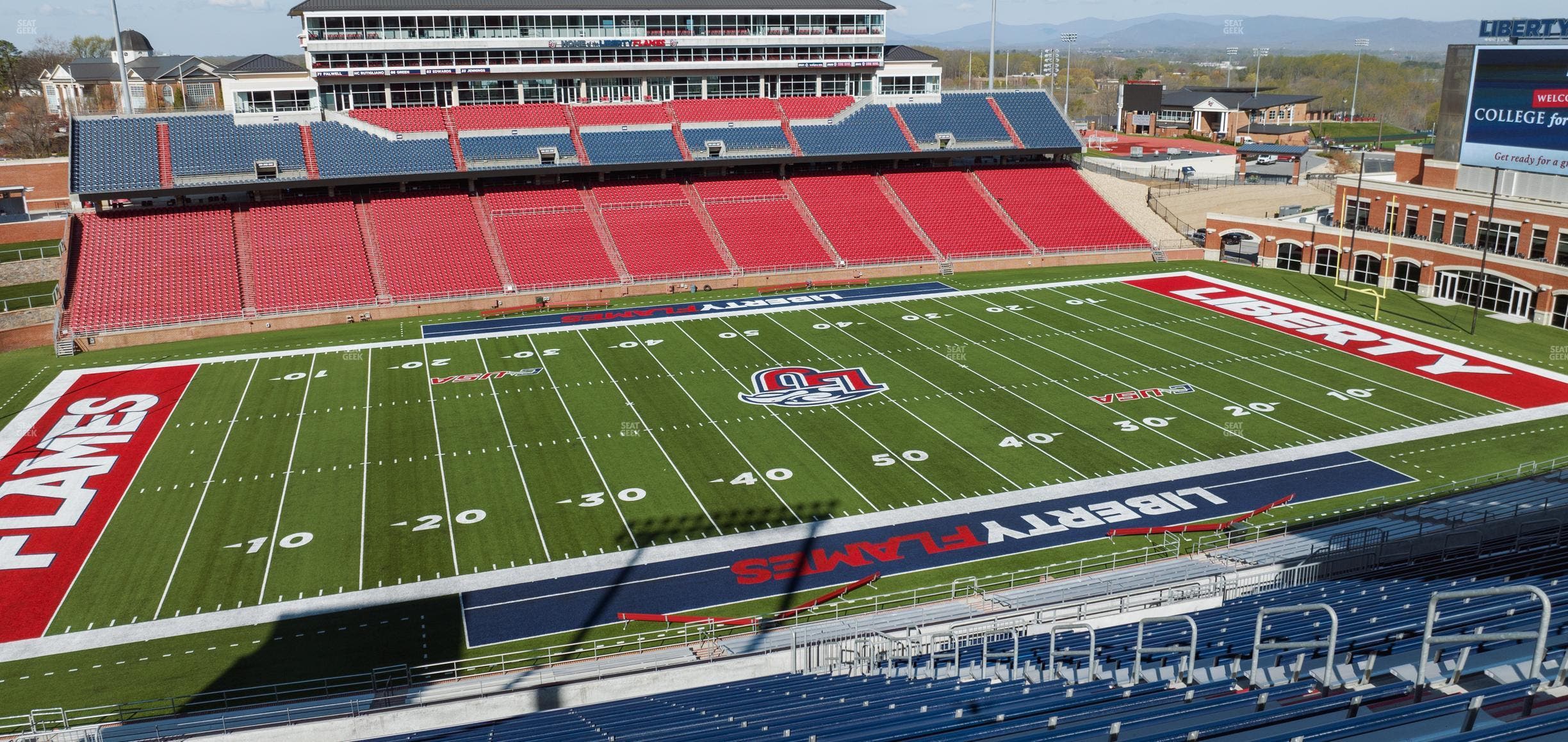 Williams Stadium - Section 216 Seat View