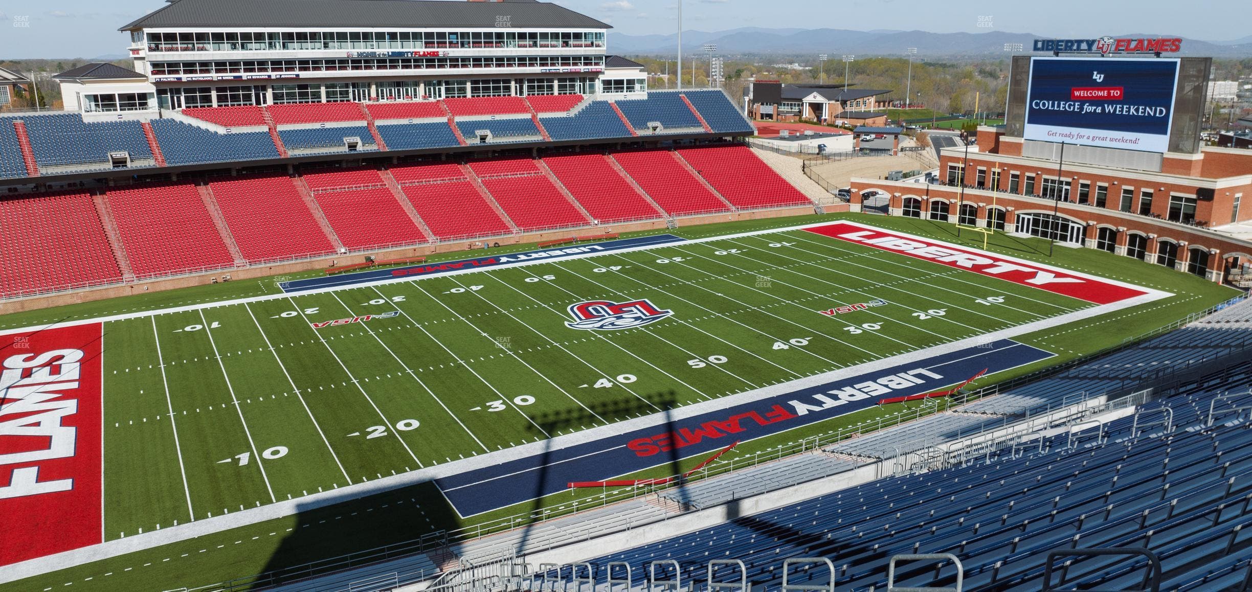 Williams Stadium - Section 217 Seat View