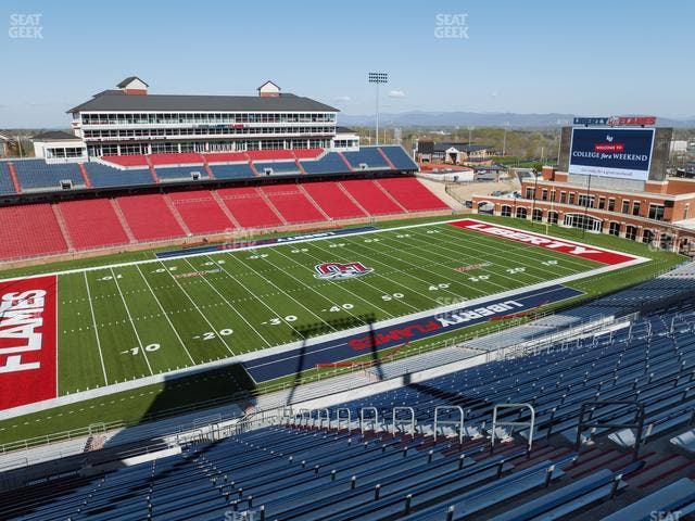 Williams Stadium - Section 217 Seat View