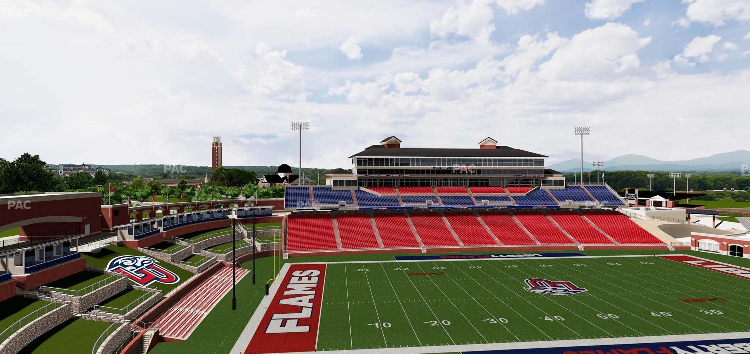 Williams Stadium - Section 217 Seat View