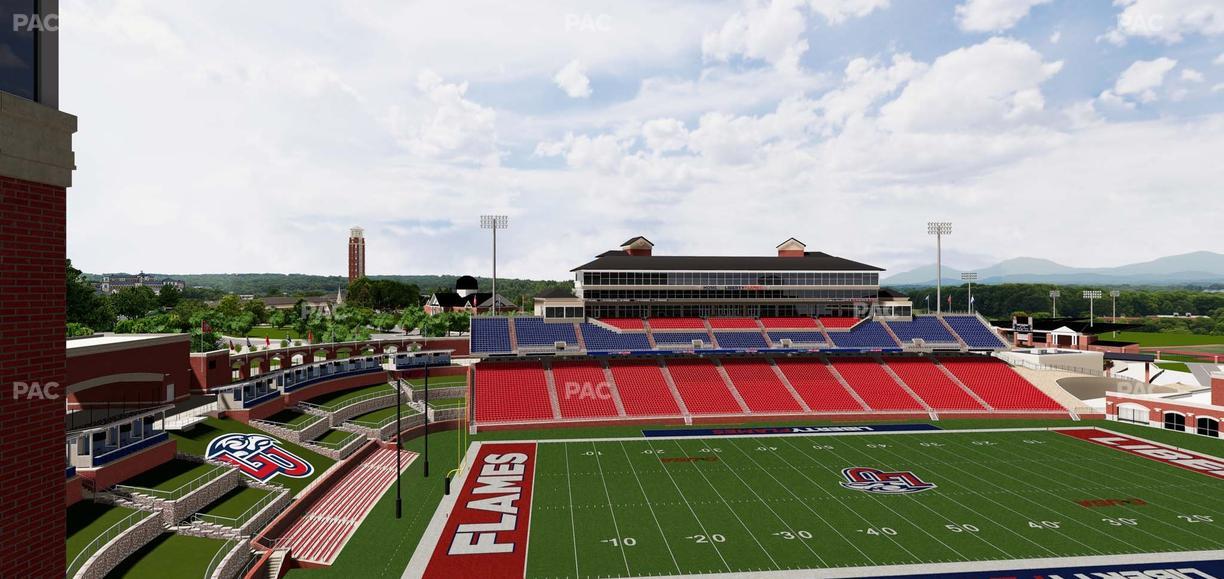 Williams Stadium - Section 217 Seat View