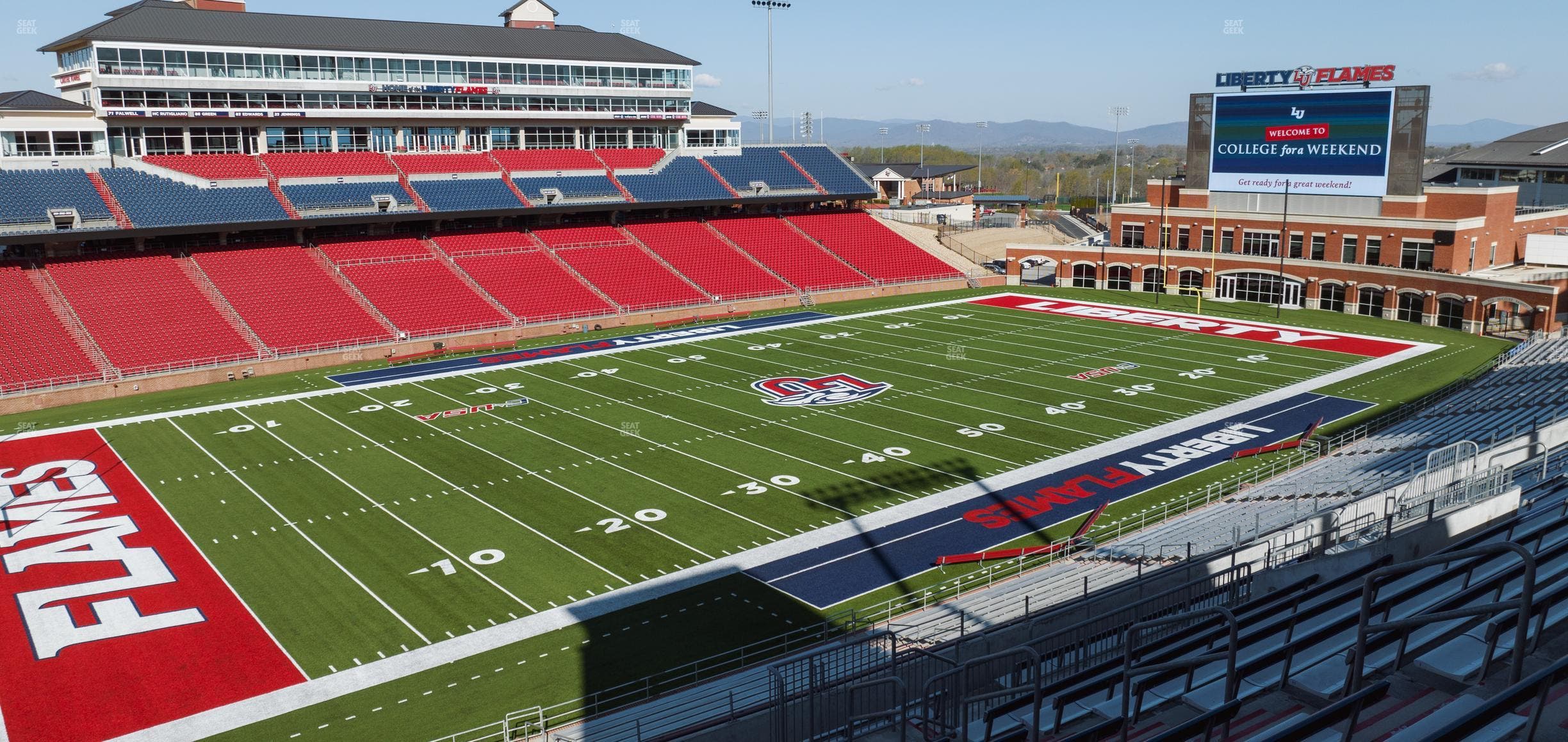 Williams Stadium - Section 218 Seat View