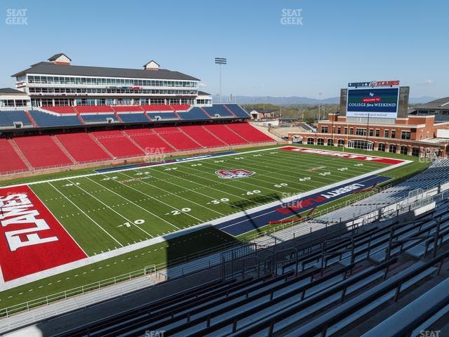 Williams Stadium - Section 218 Seat View