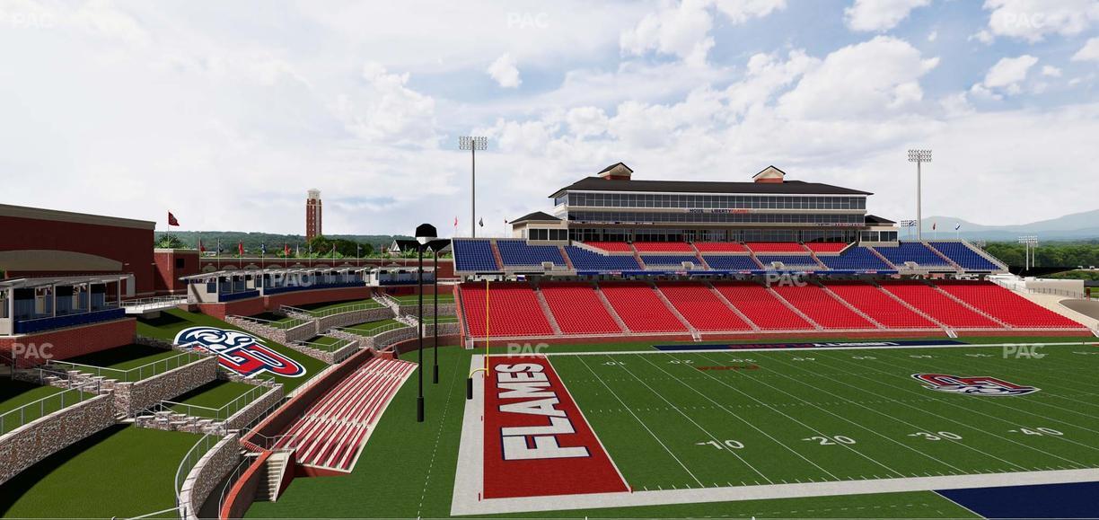 Williams Stadium - Section 218 Seat View