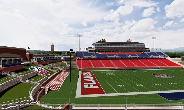 Williams Stadium - Section 218 Seat View