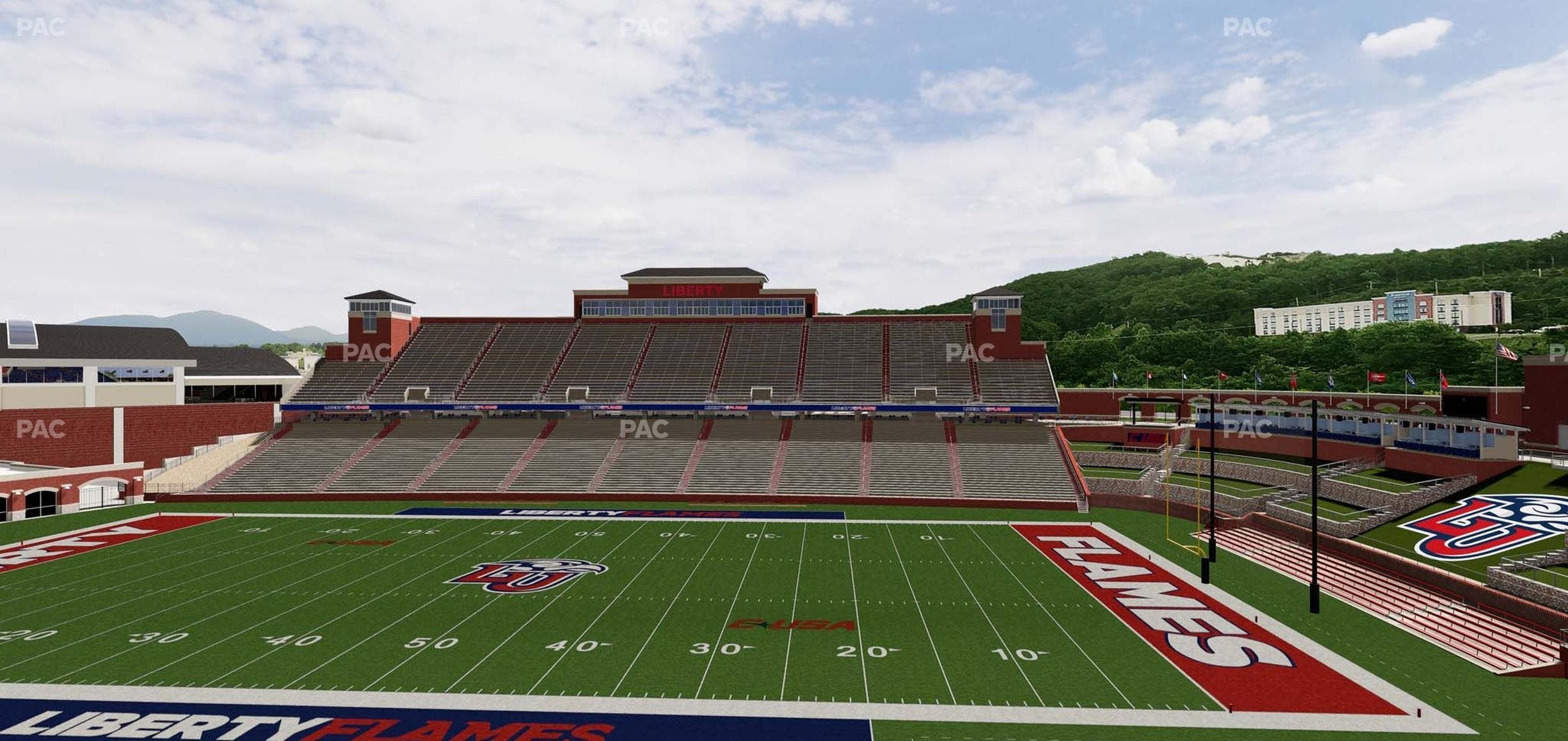 Williams Stadium - Section 303 Seat View