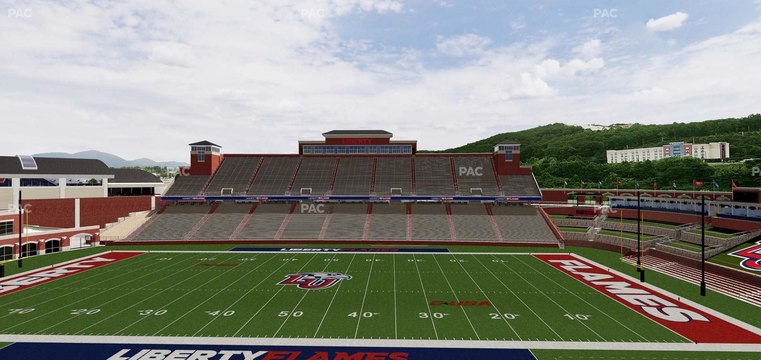 Williams Stadium - Section 304 Seat View