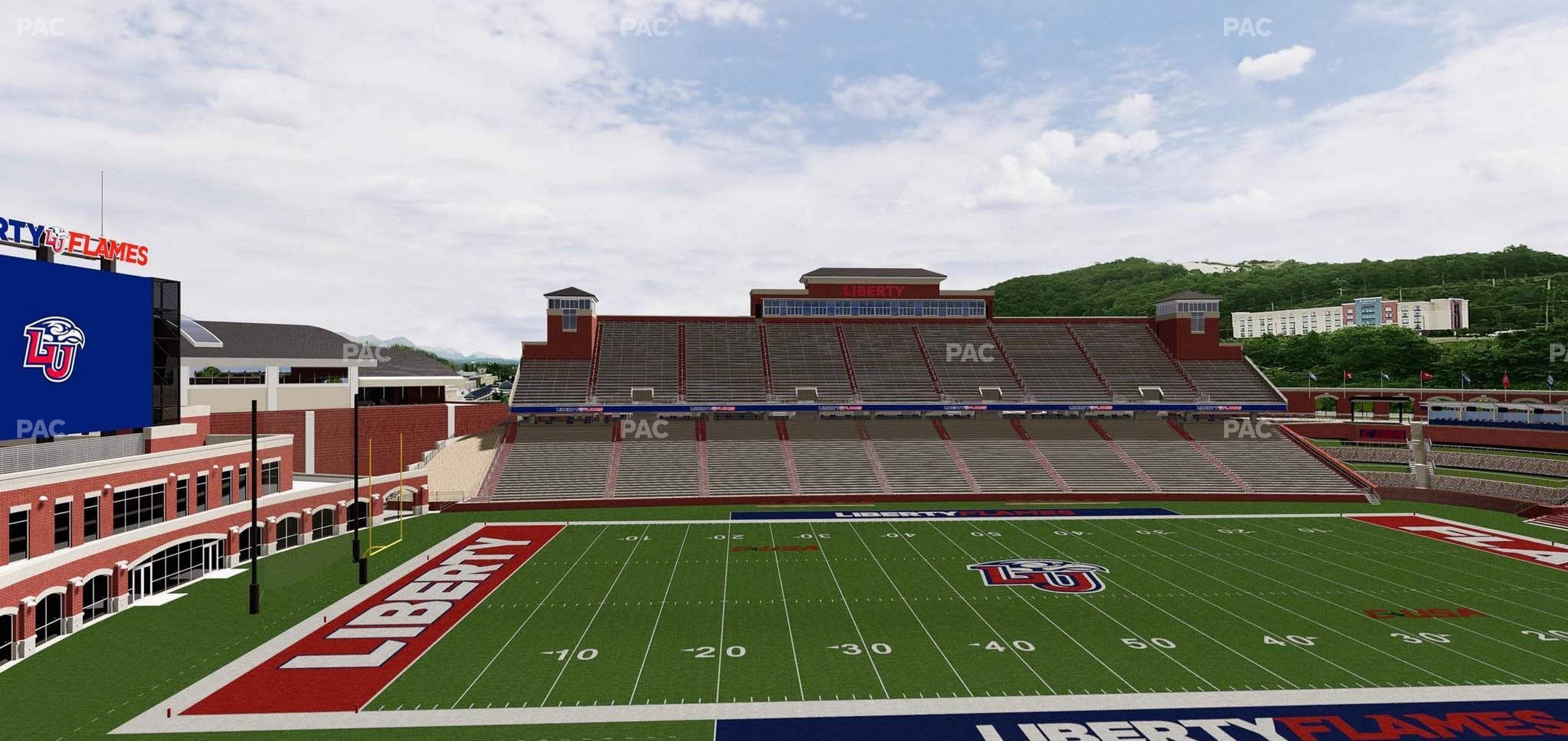 Williams Stadium - Section 307 Seat View