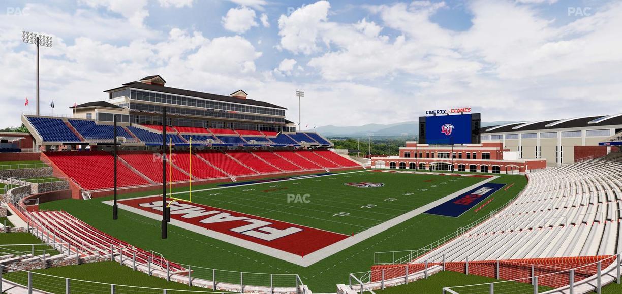 Williams Stadium - Section Cabana 1 Seat View