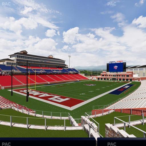 Williams Stadium - Section Cabana 1 Seat View