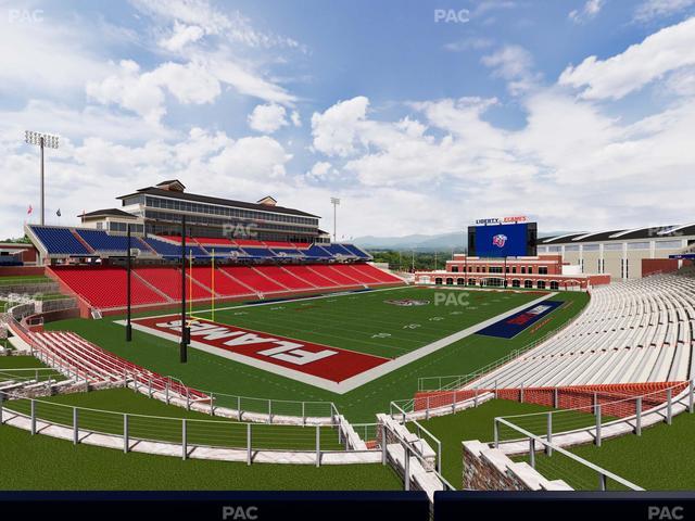 Williams Stadium - Section Cabana 1 Seat View