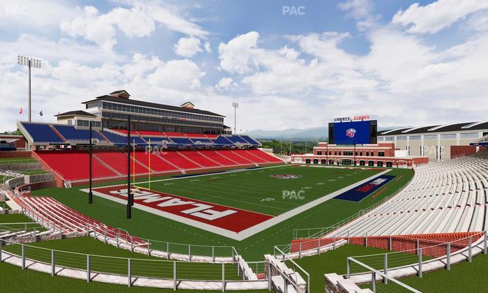 Williams Stadium - Section Cabana 1 Seat View