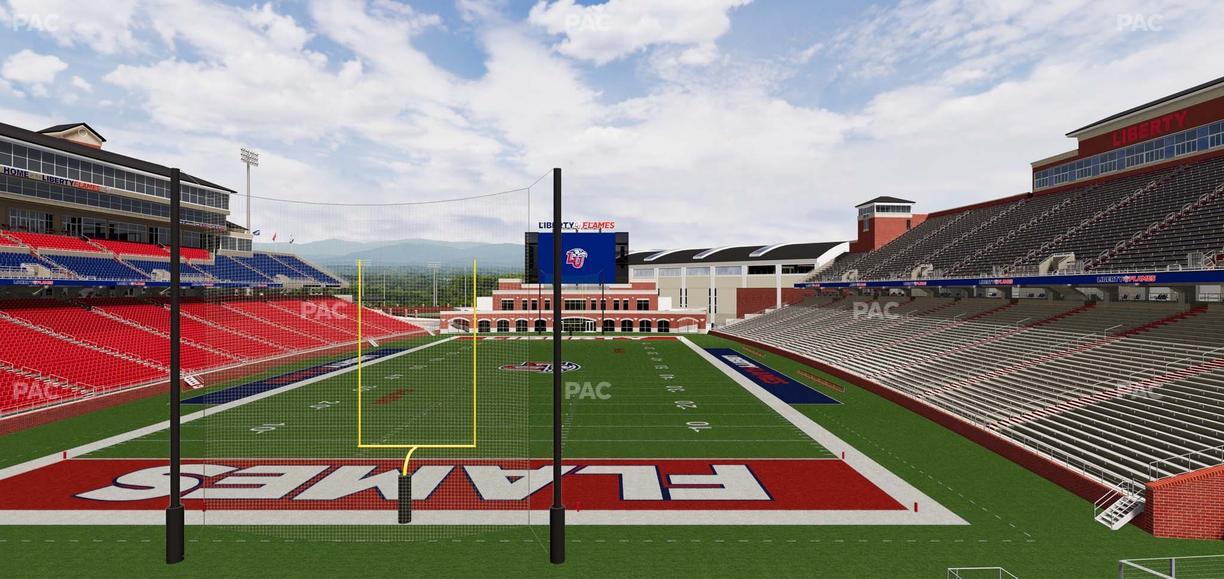 Williams Stadium - Section Cabana 10 Seat View