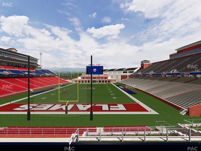 Williams Stadium - Section Cabana 10 Seat View