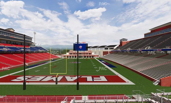 Williams Stadium - Section Cabana 10 Seat View