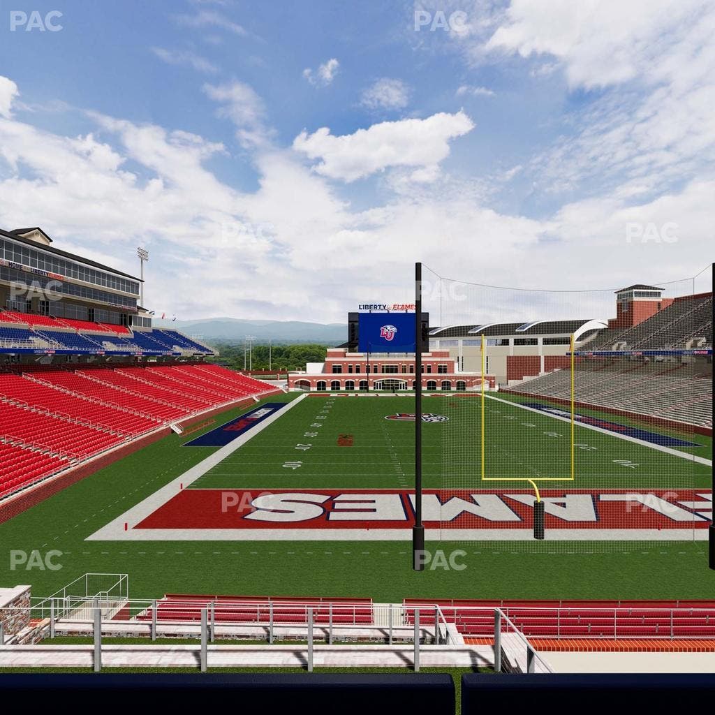 Williams Stadium - Section Cabana 11 Seat View