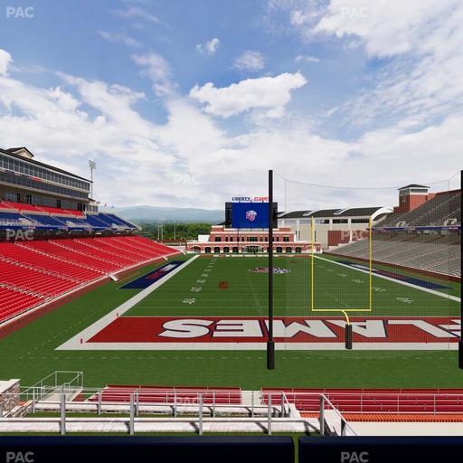 Williams Stadium - Section Cabana 11 Seat View