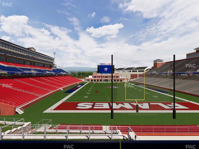 Williams Stadium - Section Cabana 11 Seat View