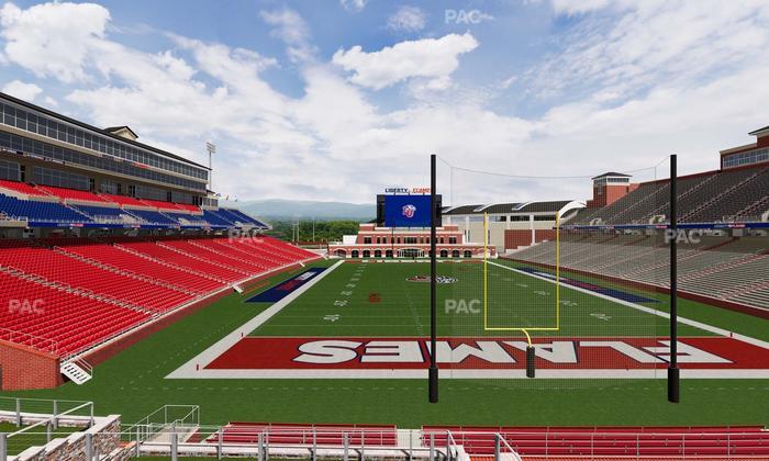 Williams Stadium - Section Cabana 11 Seat View