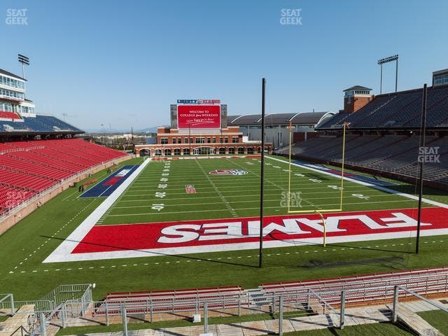 Williams Stadium - Section Cabana 12 Seat View