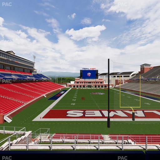 Williams Stadium - Section Cabana 12 Seat View