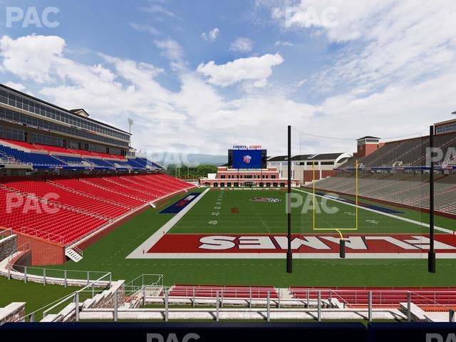 Williams Stadium - Section Cabana 12 Seat View