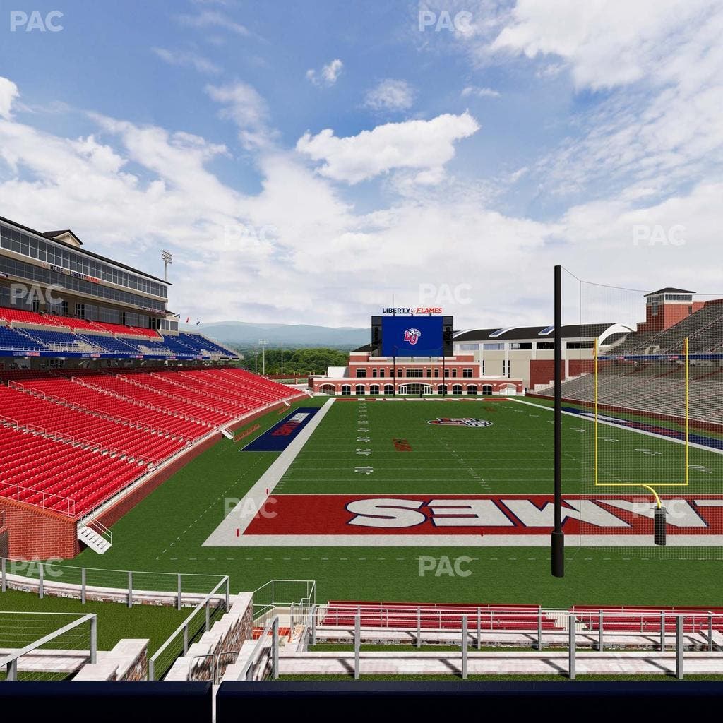 Williams Stadium - Section Cabana 13 Seat View