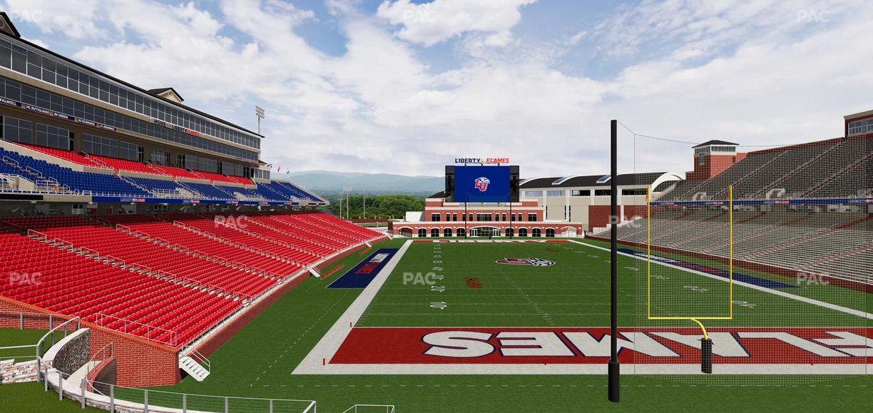 Williams Stadium - Section Cabana 13 Seat View