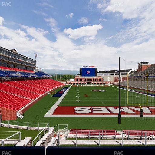 Williams Stadium - Section Cabana 13 Seat View