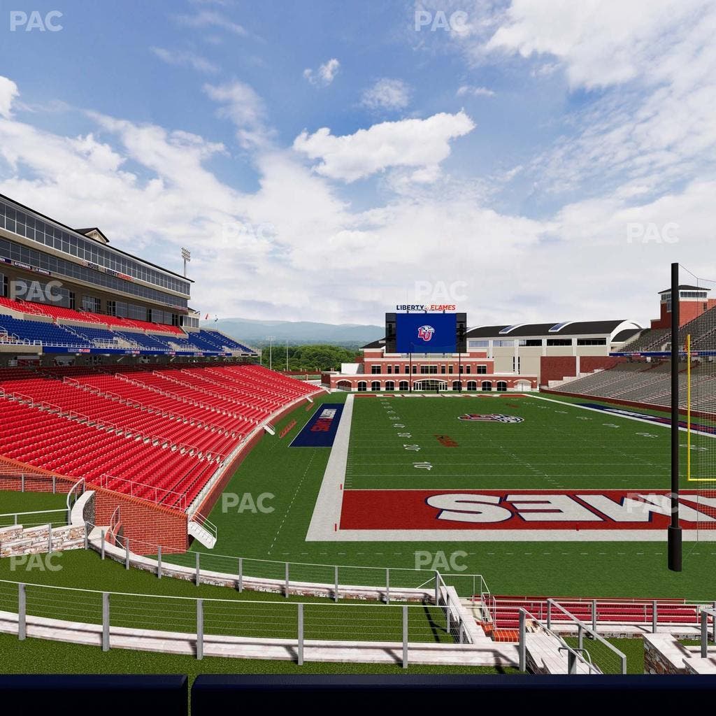 Williams Stadium - Section Cabana 14 Seat View