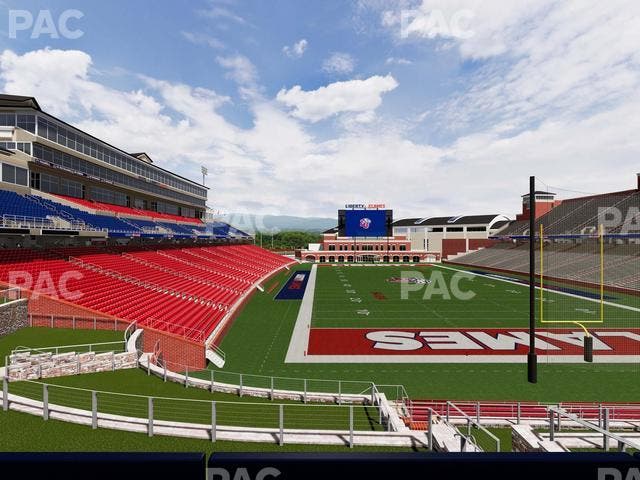 Williams Stadium - Section Cabana 14 Seat View