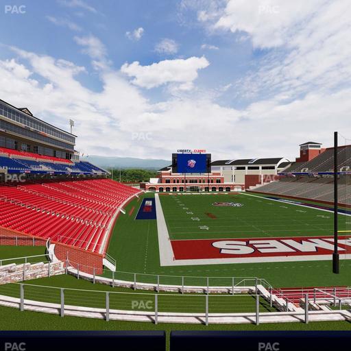 Williams Stadium - Section Cabana 15 Seat View