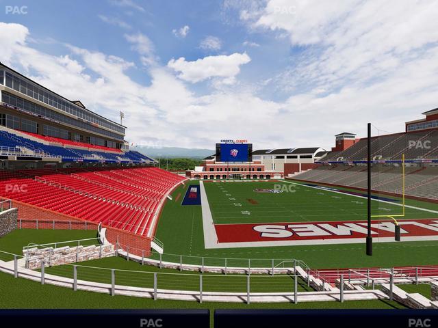 Williams Stadium - Section Cabana 15 Seat View