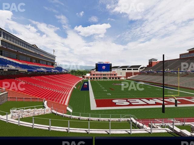 Williams Stadium - Section Cabana 15 Seat View
