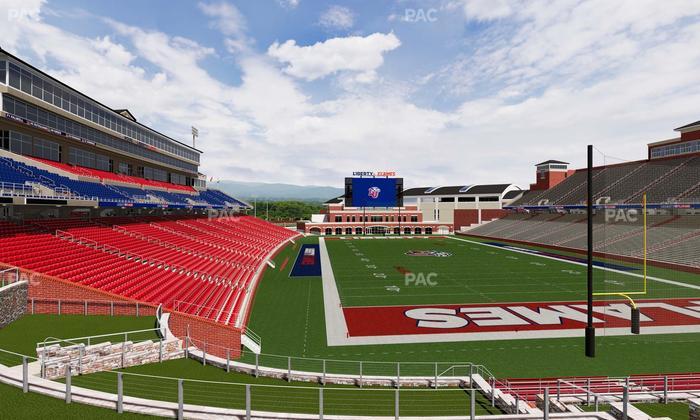 Williams Stadium - Section Cabana 15 Seat View