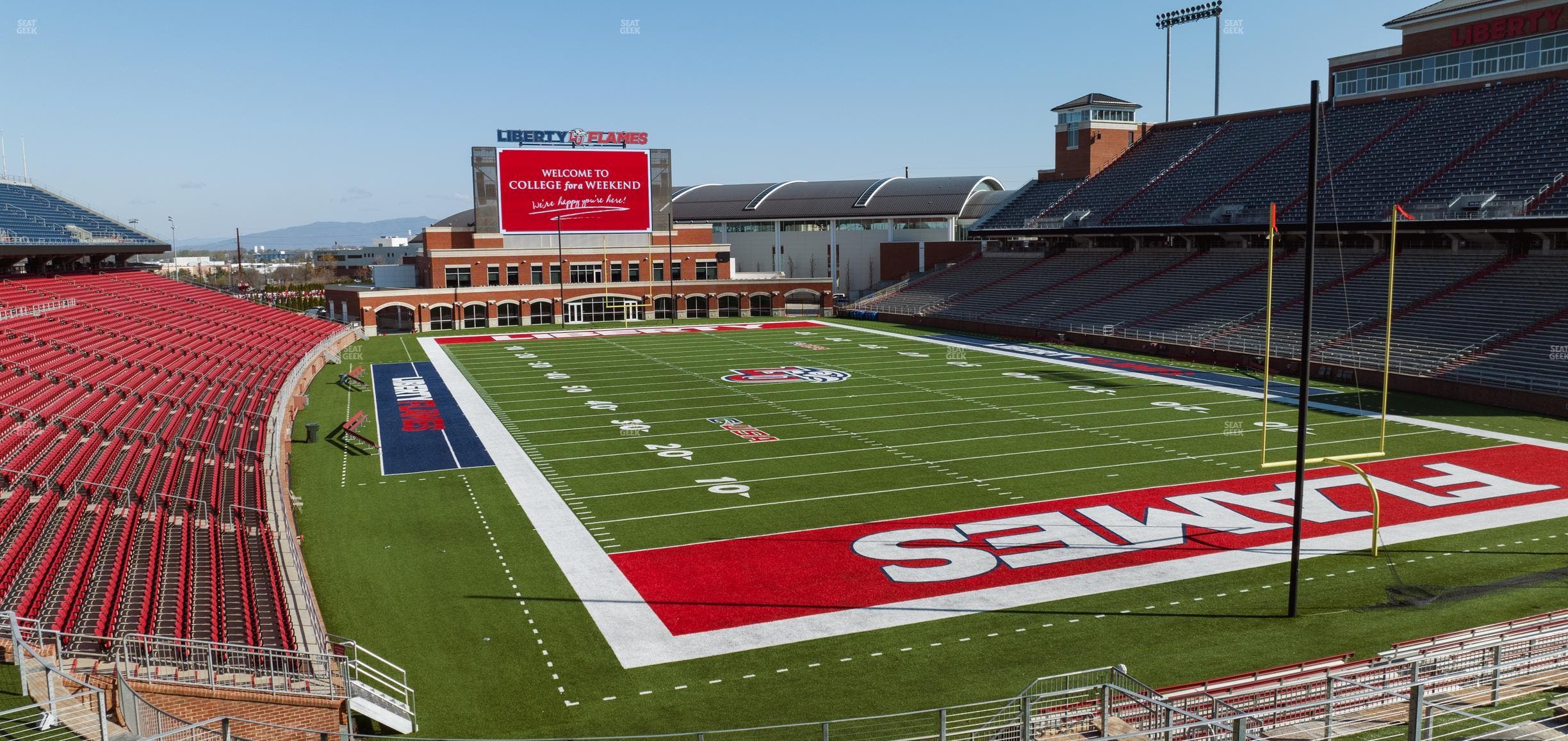 Williams Stadium - Section Cabana 16 Seat View