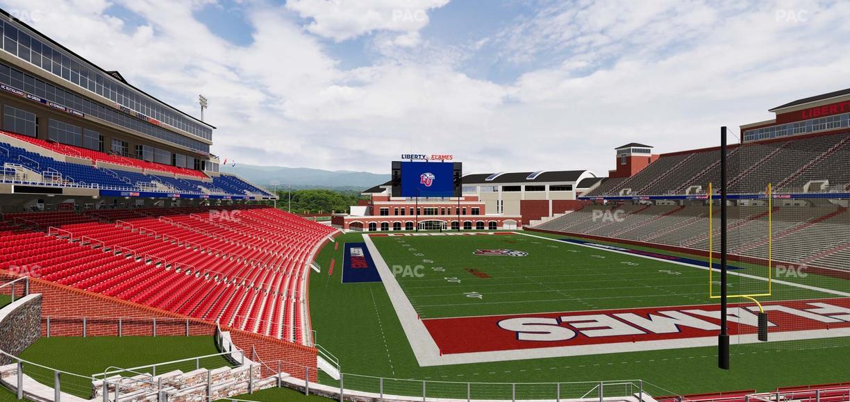 Williams Stadium - Section Cabana 16 Seat View