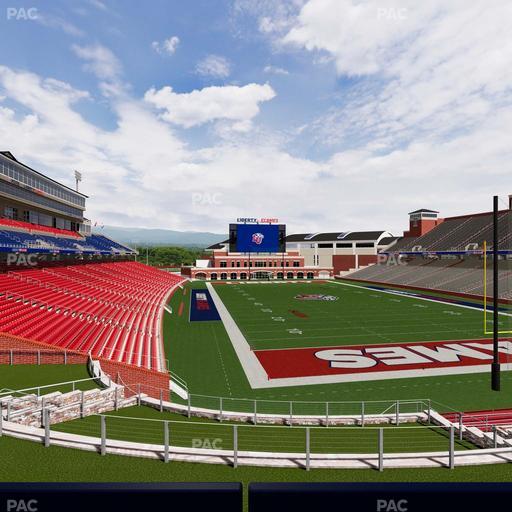 Williams Stadium - Section Cabana 16 Seat View