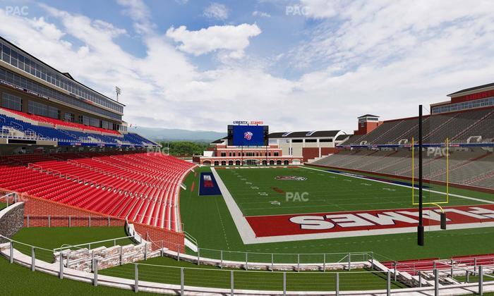 Williams Stadium - Section Cabana 16 Seat View