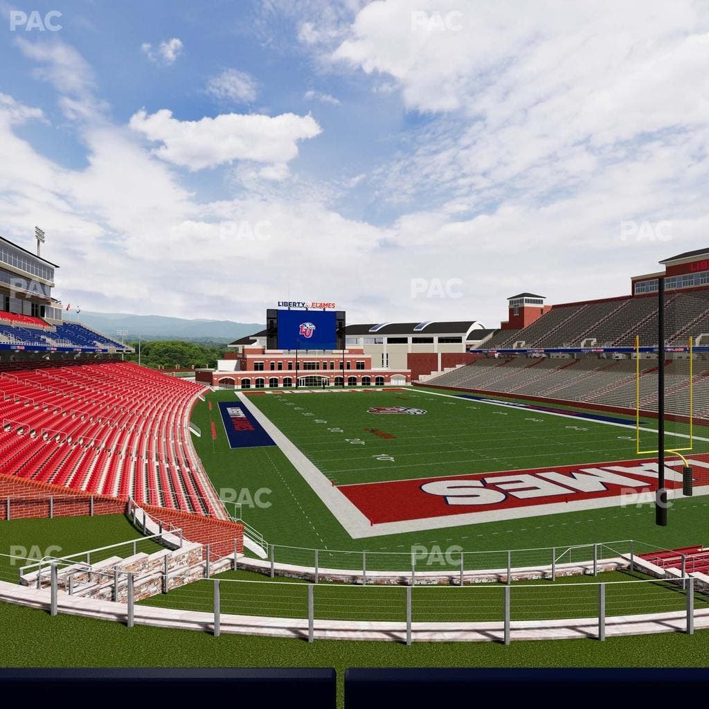 Williams Stadium - Section Cabana 17 Seat View