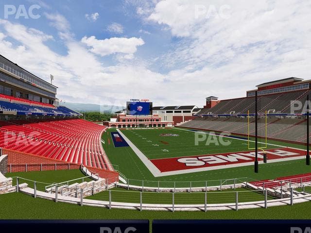 Williams Stadium - Section Cabana 17 Seat View