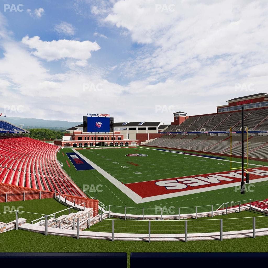 Williams Stadium - Section Cabana 18 Seat View