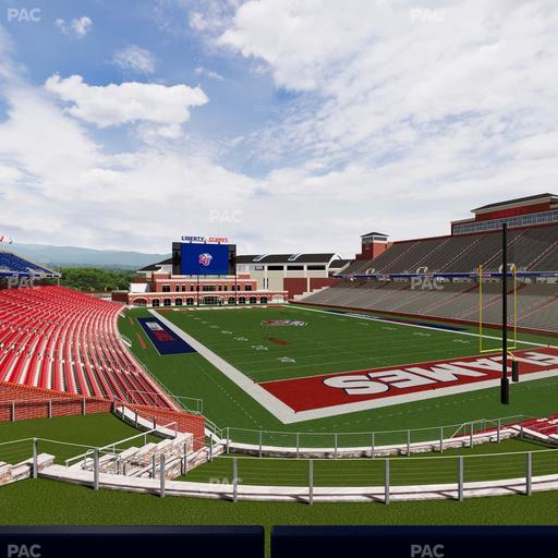Williams Stadium - Section Cabana 18 Seat View