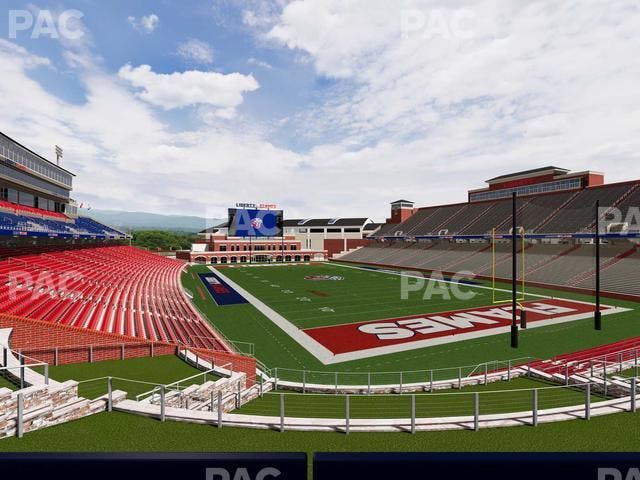 Williams Stadium - Section Cabana 18 Seat View